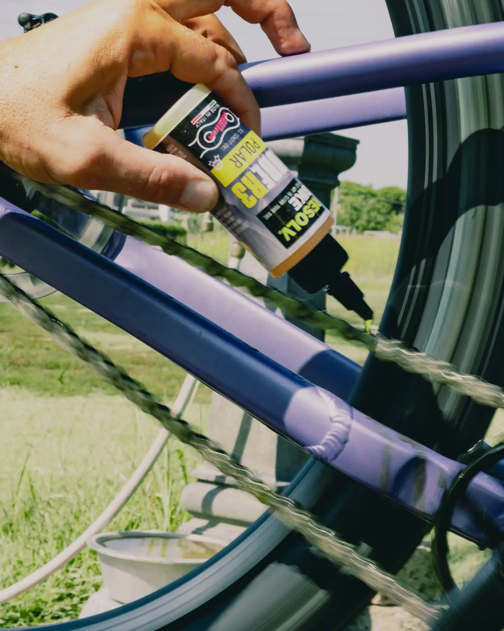 1000 Miglia BKR 3103 Lubrificante Catena Bici All Weather - 120 ml, per Tutte le Stagioni e Condizioni Atmosferiche, Barattolo All-In-One con Pennello incluso
